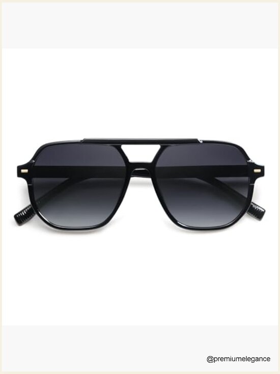 Retro Aviator Polarized Sunglasses Unisex UV400 Protection main image 7
